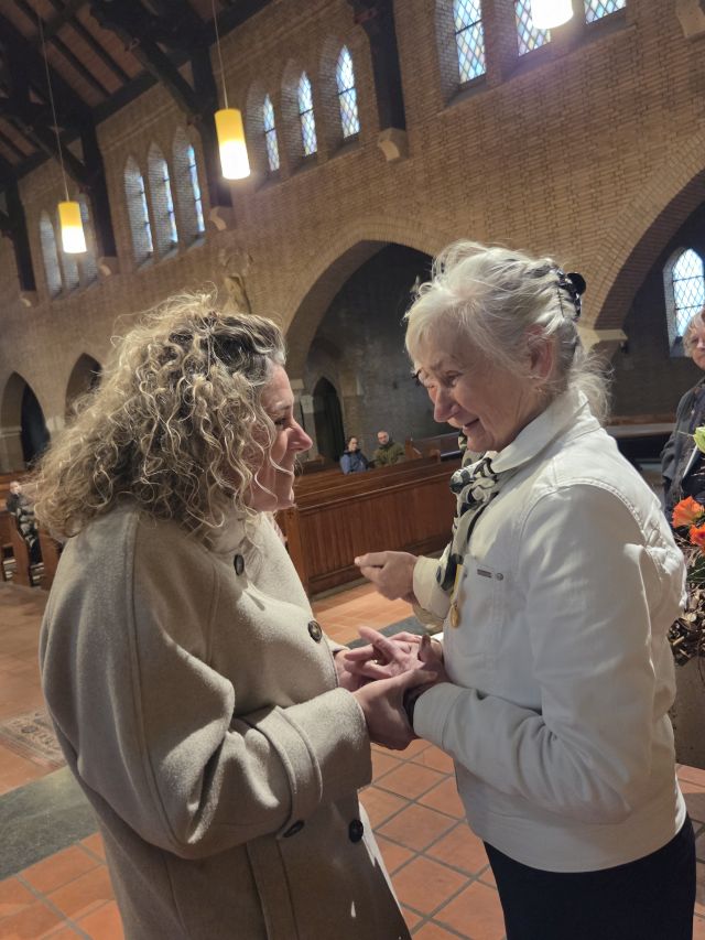 Leny Huijbrechts-Michielsen 40-jarig gouden koorjubileum