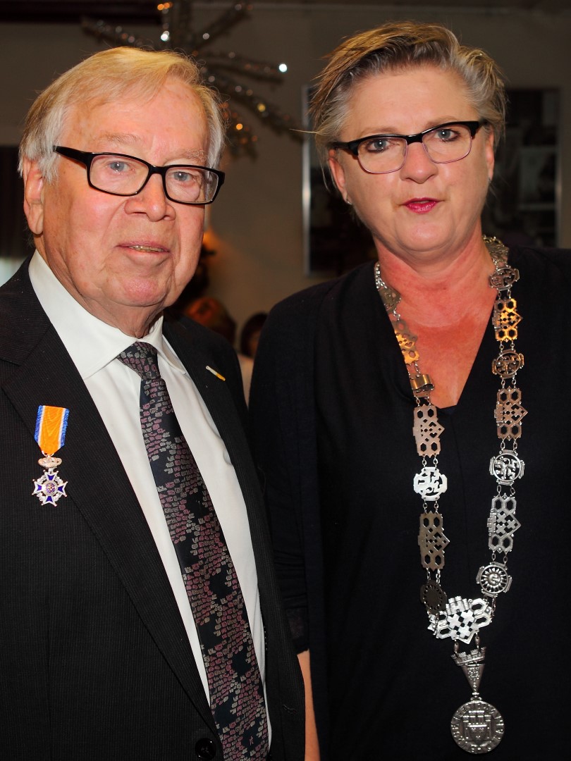 Koninklijke onderscheiding Piet Rasenberg. Breda, 17 december 2017